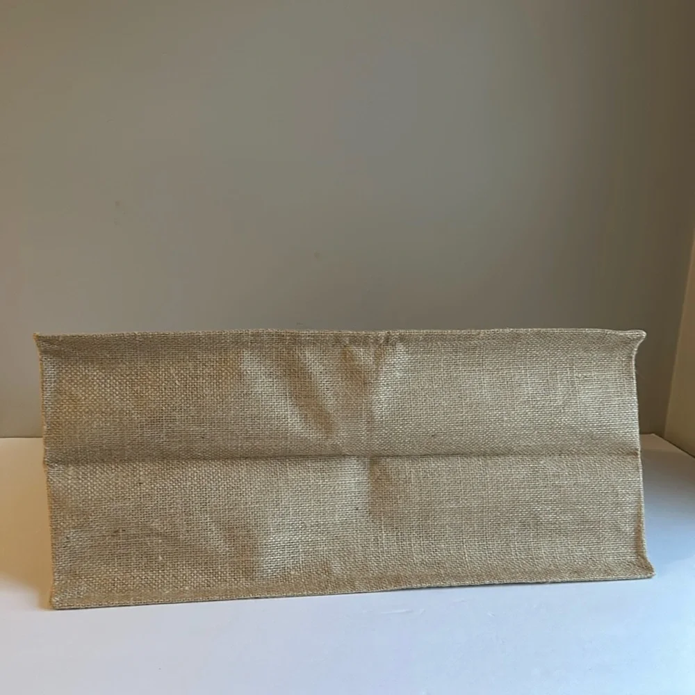NWOT Jute Tote Bag